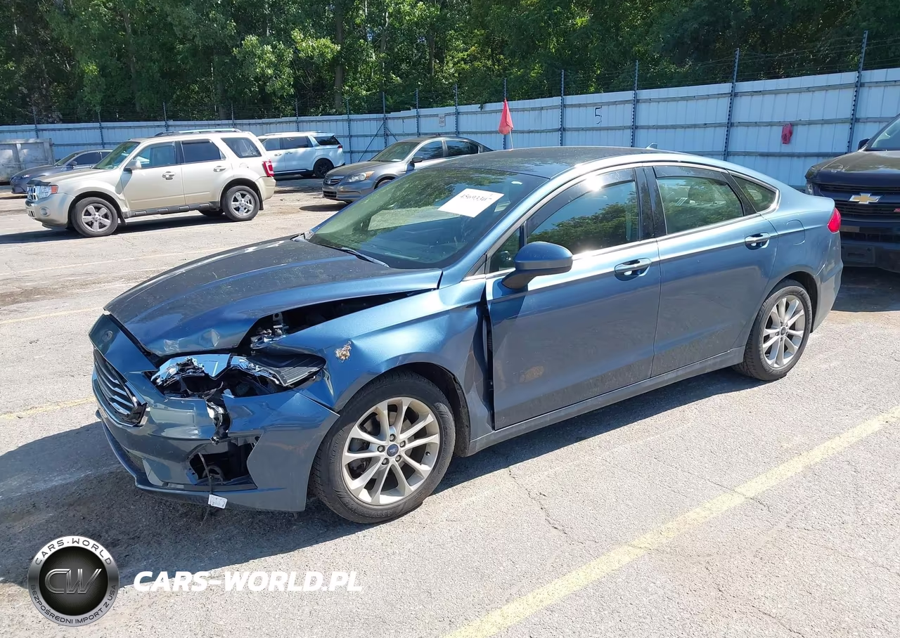 2019 Ford Fusion Se VIN:3FA6P0HD8KR215289 - 2