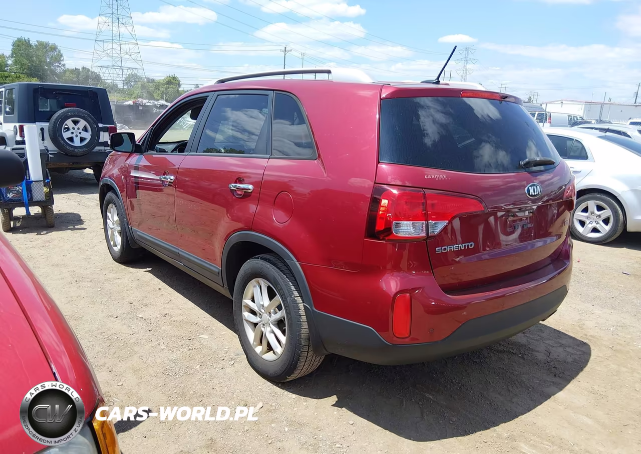 2015 Kia Sorento Lx VIN:5XYKT3A66FG641869 - 3