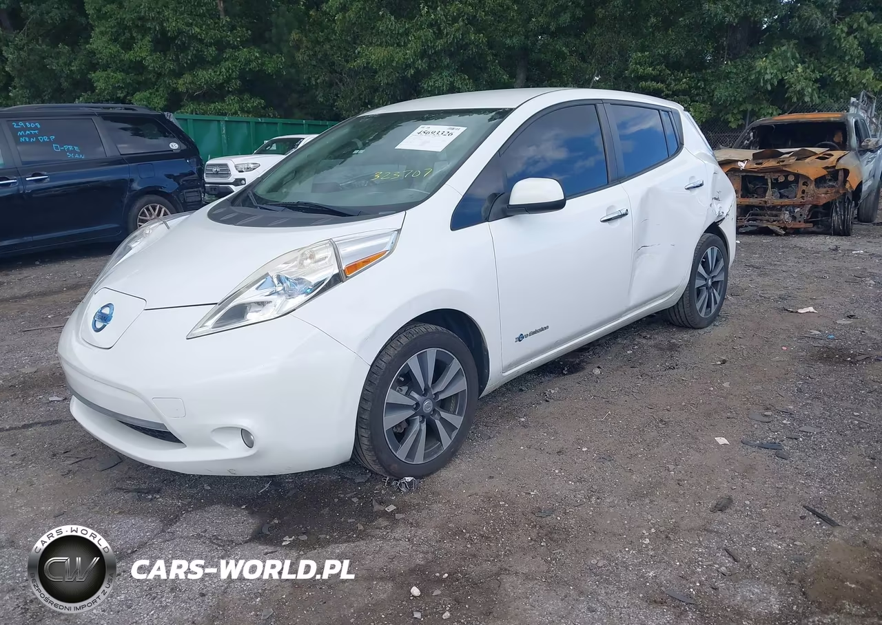 2015 Nissan Leaf Sv VIN:1N4AZ0CP0FC323707 - 2