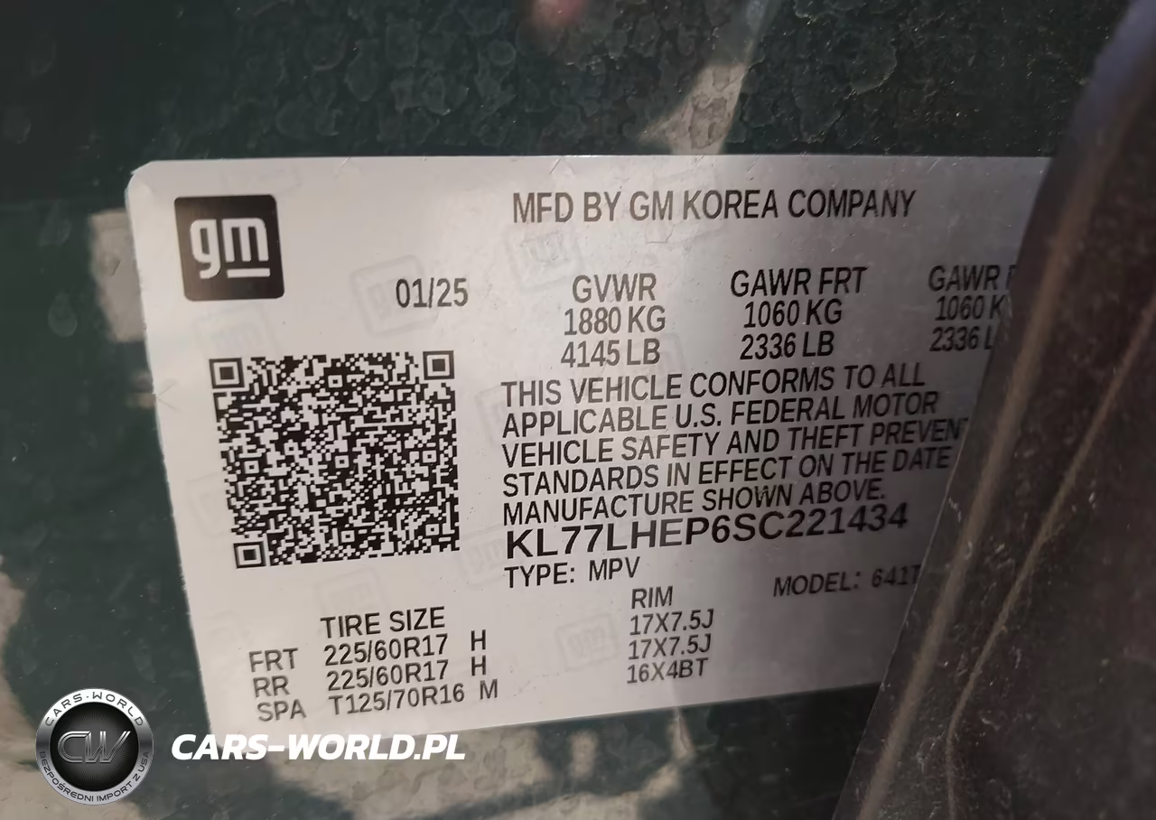 2025 Chevrolet Trax Fwd Lt VIN:KL77LHEP6SC221434 - 9