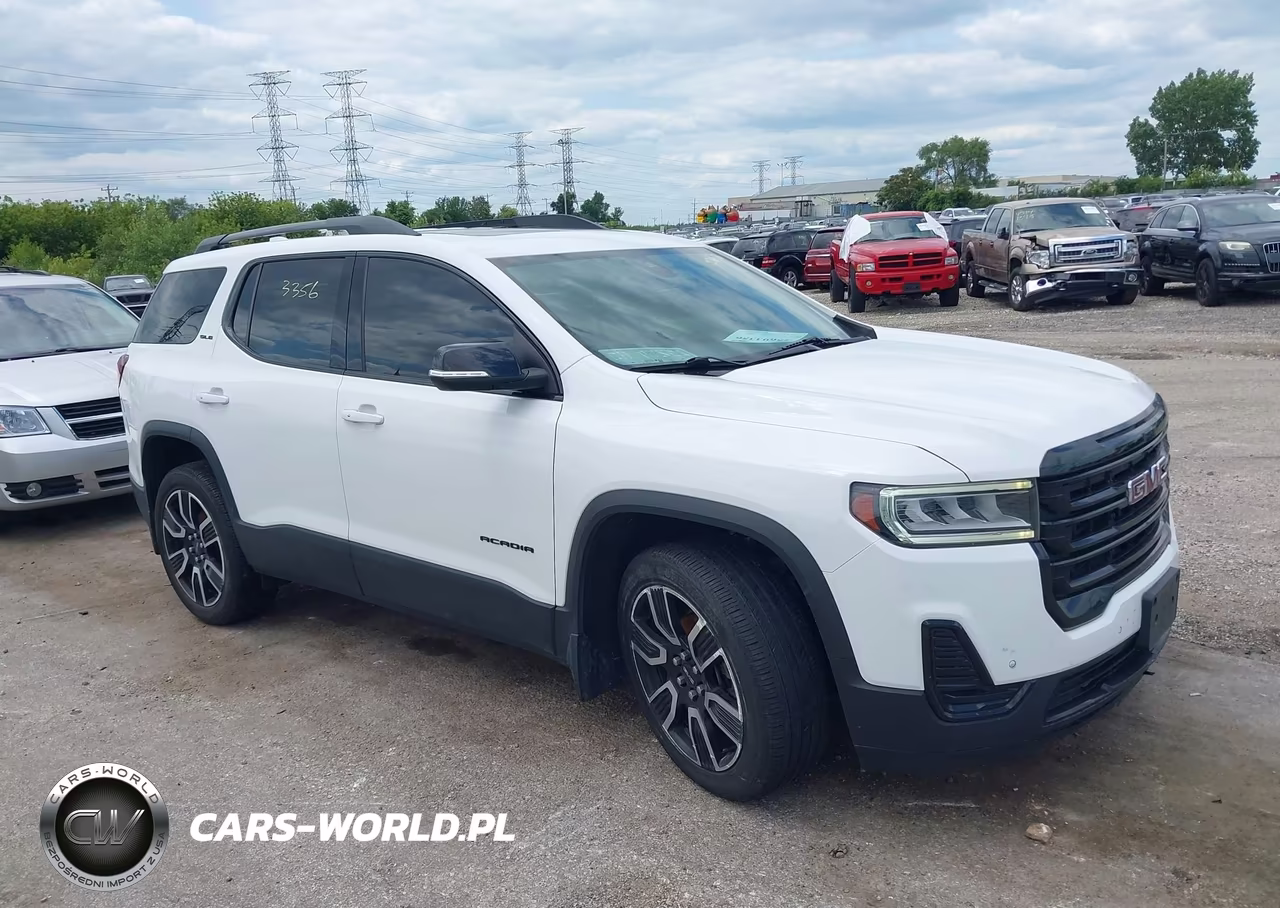 2021 GMC Acadia Fwd Sle VIN:1GKKNKLS7MZ130253 - 1