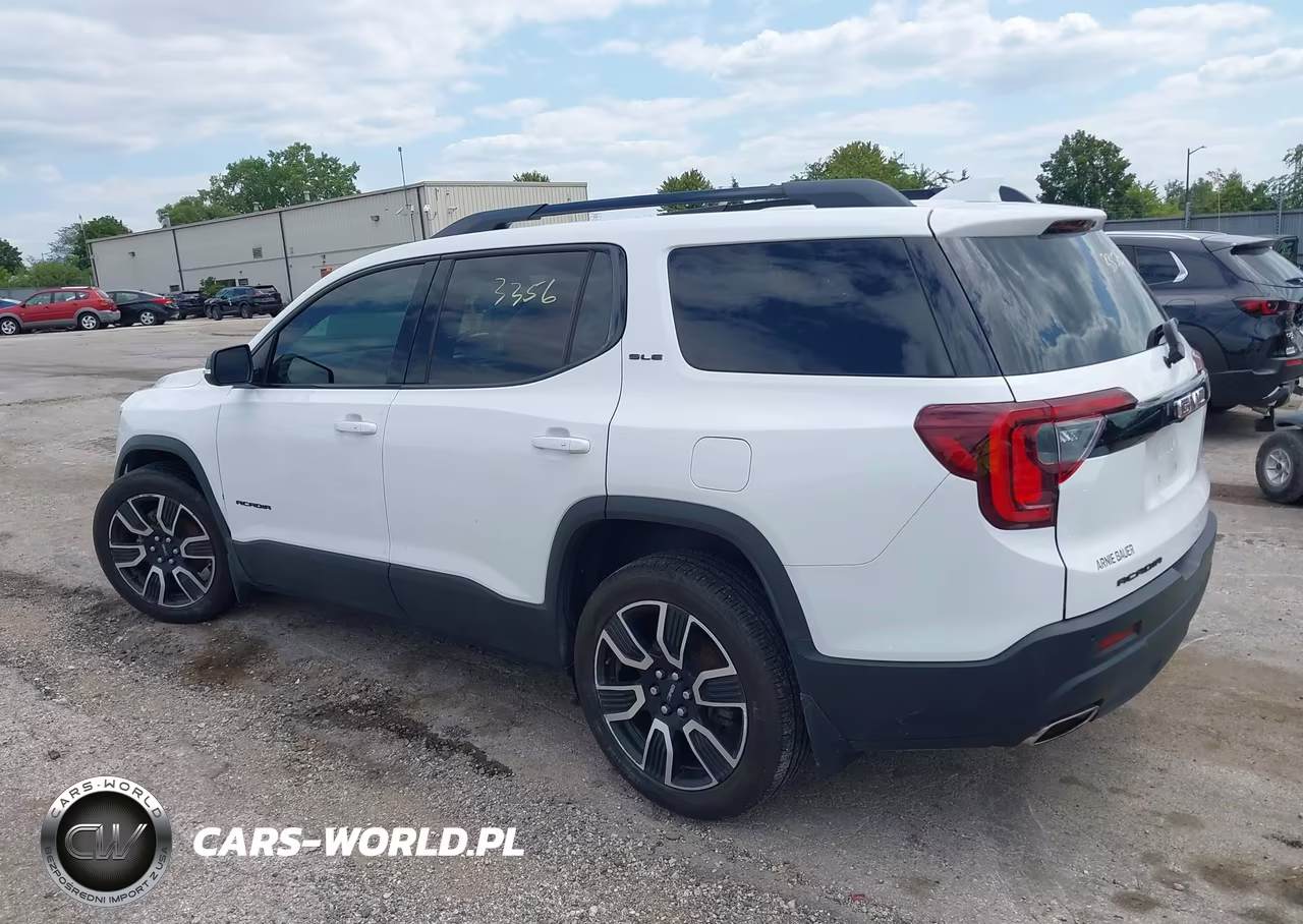 2021 GMC Acadia Fwd Sle VIN:1GKKNKLS7MZ130253 - 3