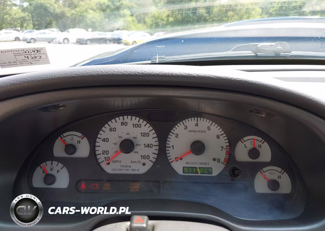 2001 Ford Mustang Cobra Svt VIN:1FAFP47V01F231869 - 7