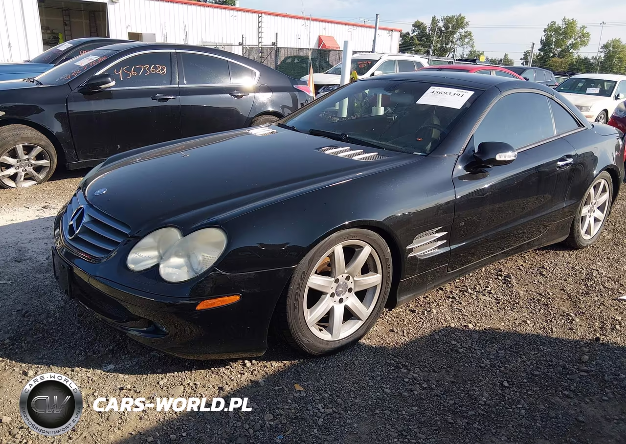 2003 Mercedes-Benz Sl 500 VIN:WDBSK75F13F059017 - 2