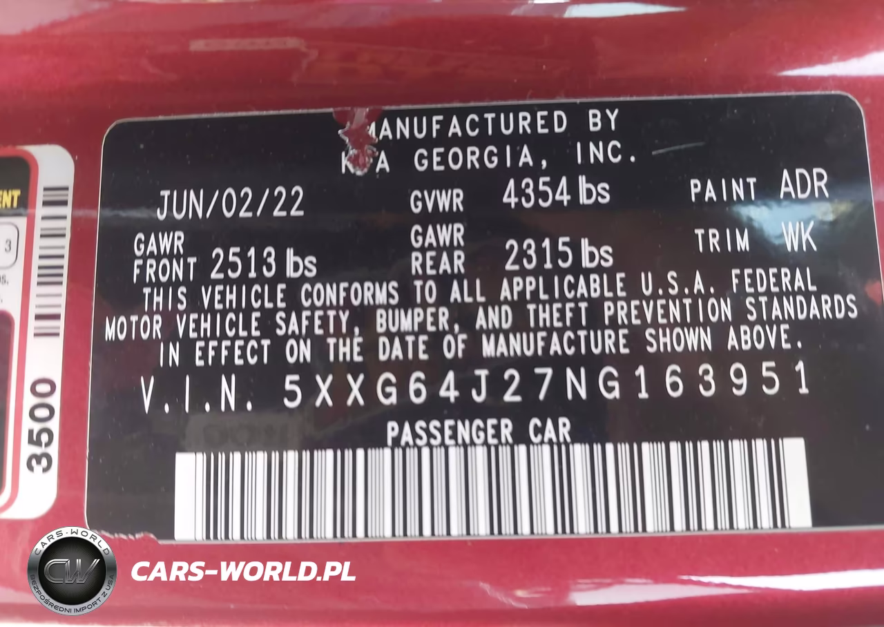 2022 Kia K5 Gt-Line VIN:5XXG64J27NG163951 - 9