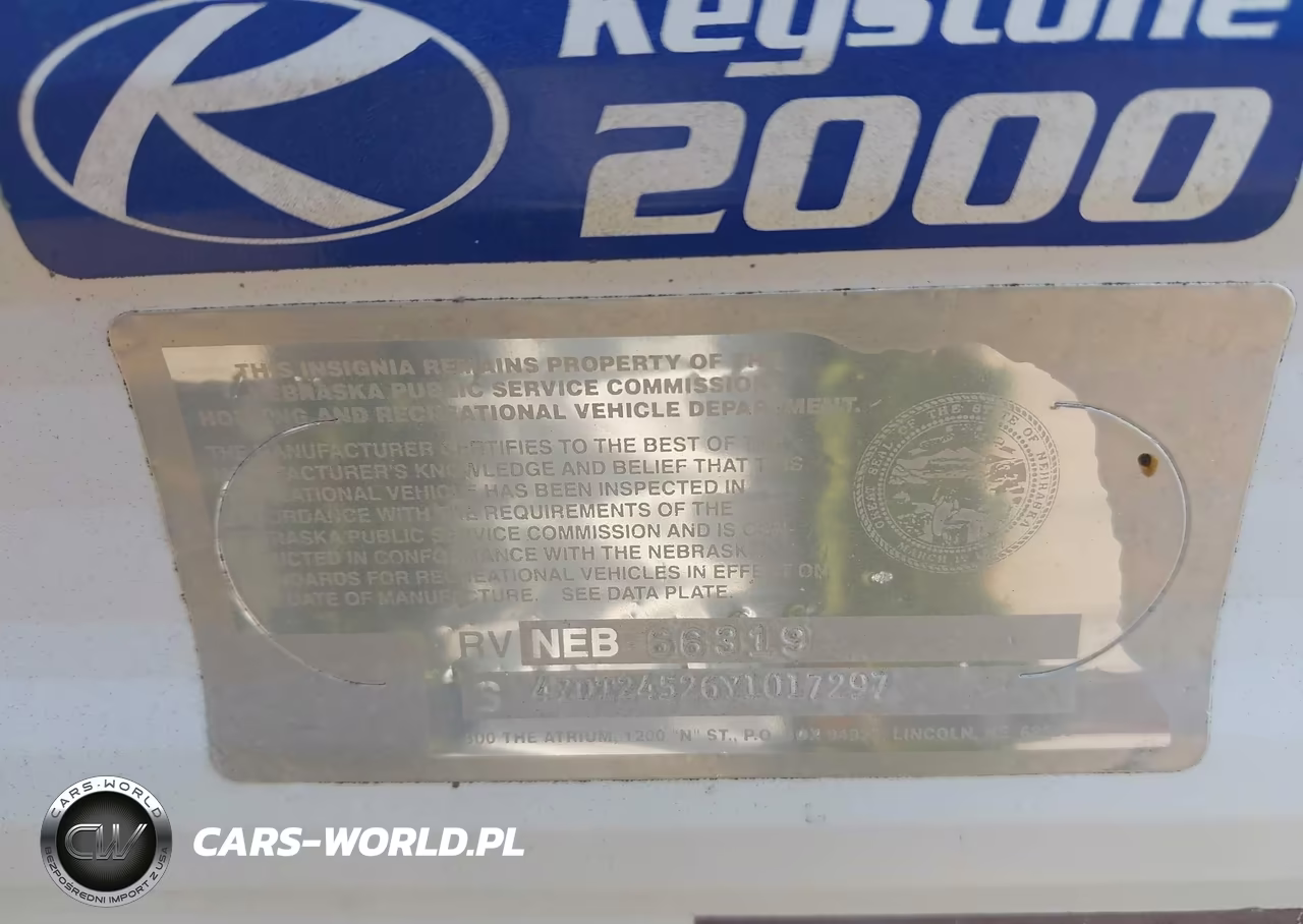 2000 Keystone Other VIN:4YDT24526Y1017297 - 9