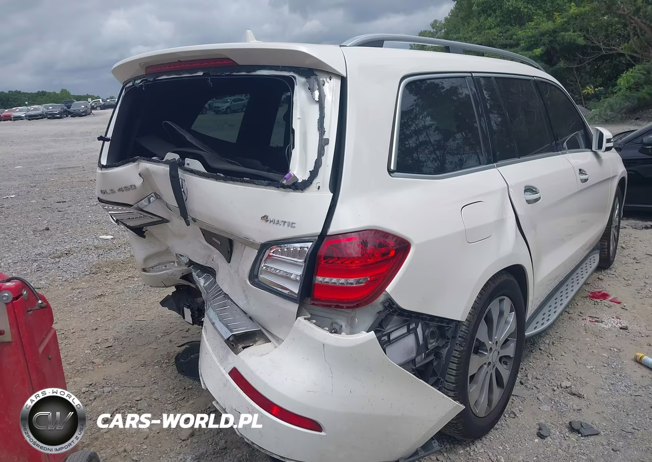 2017 Mercedes-Benz Gls 450 4Matic VIN:4JGDF6EE7HA891087 - 4