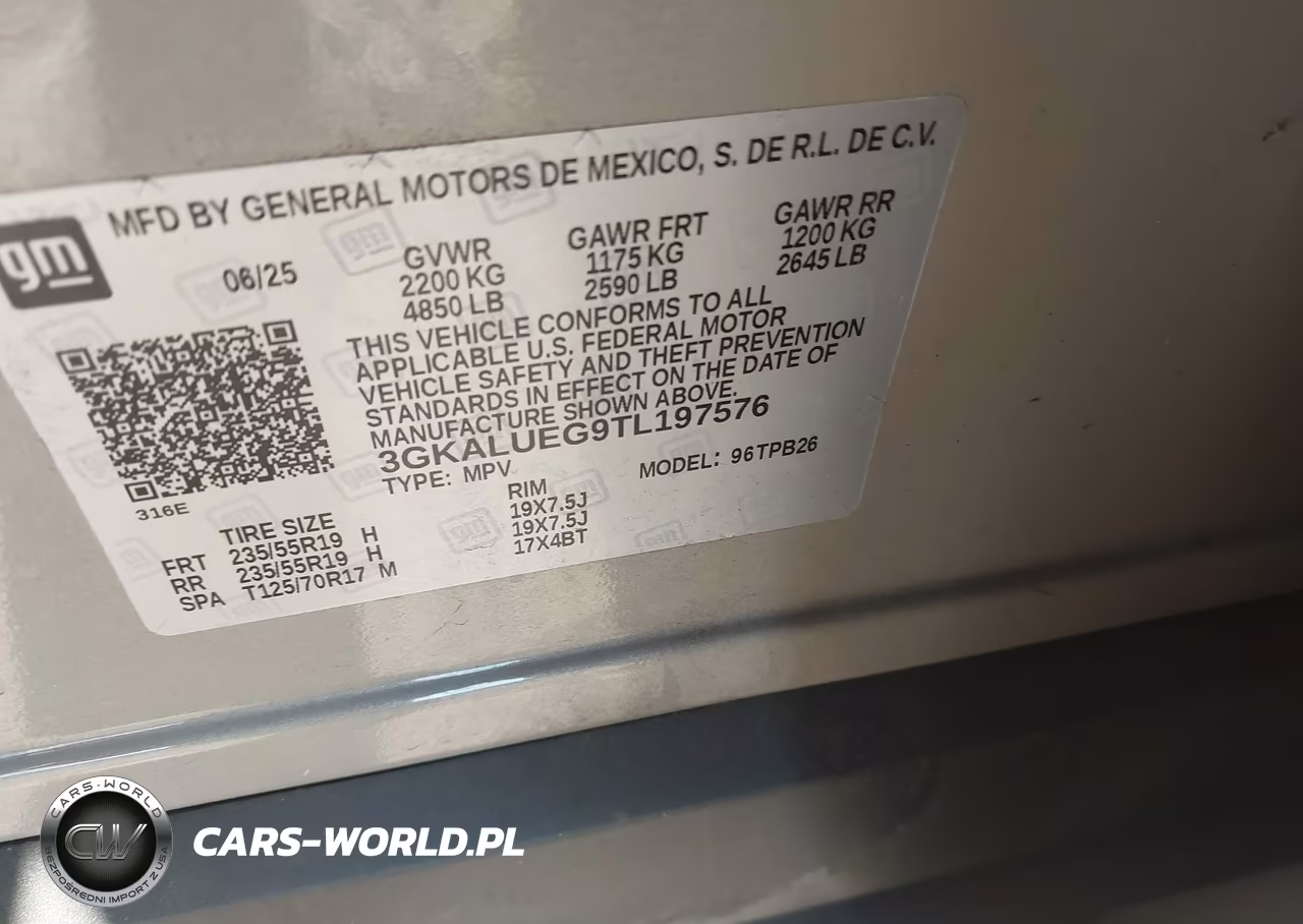 2026 GMC Terrain Awd Elevation VIN:3GKALUEG9TL197576 - 9