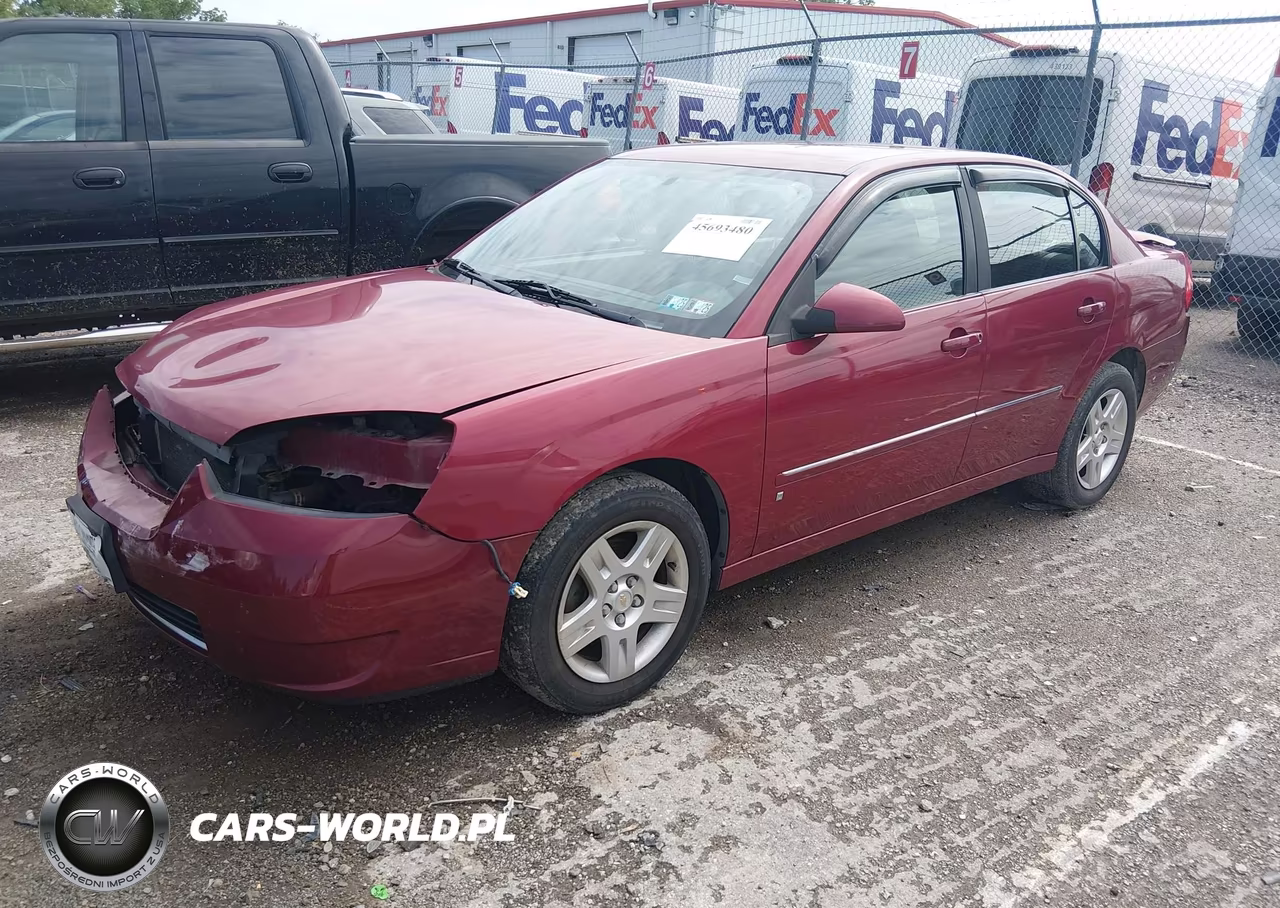 2006 Chevrolet Malibu Lt VIN:1G1ZT51846F256849 - 2