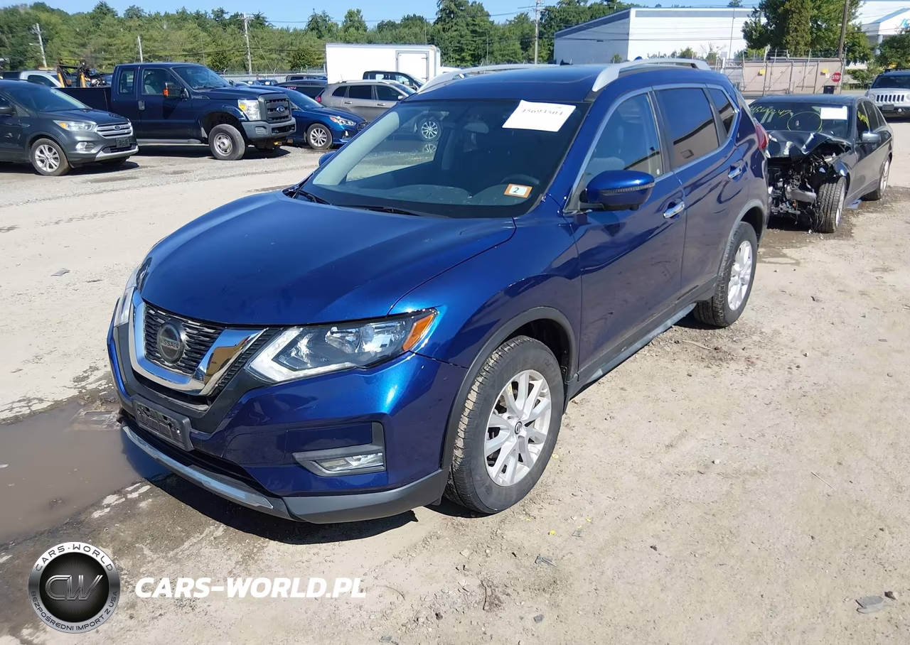 2018 Nissan Rogue Sv VIN:JN8AT2MVXJW322161 - 2