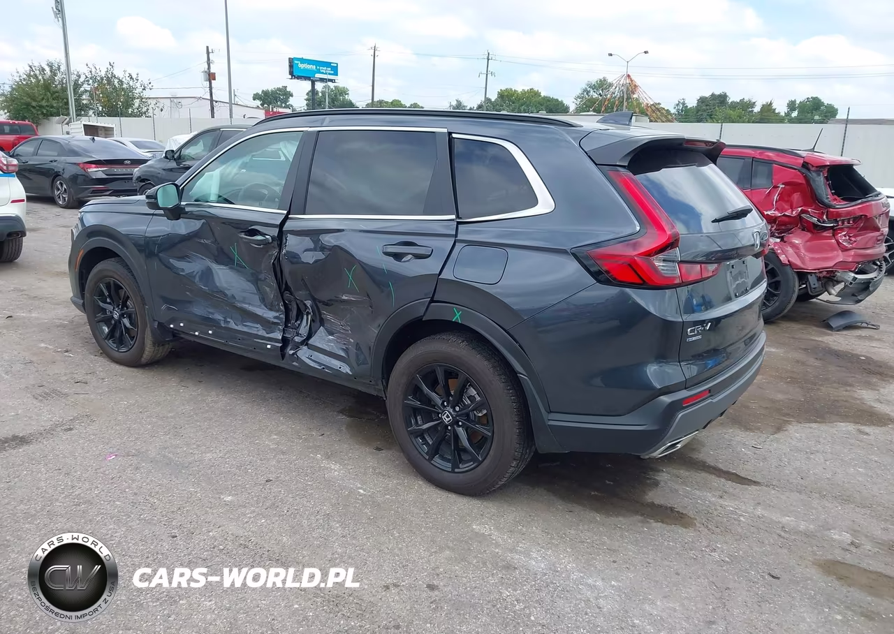 2025 Honda Cr-V Hybrid Sport VIN:7FARS6H53SE097059 - 3