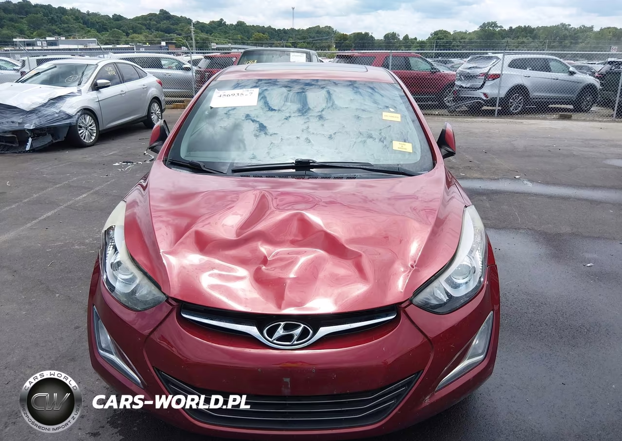 2014 Hyundai Elantra Limited VIN:5NPDH4AE4EH473664 - 12