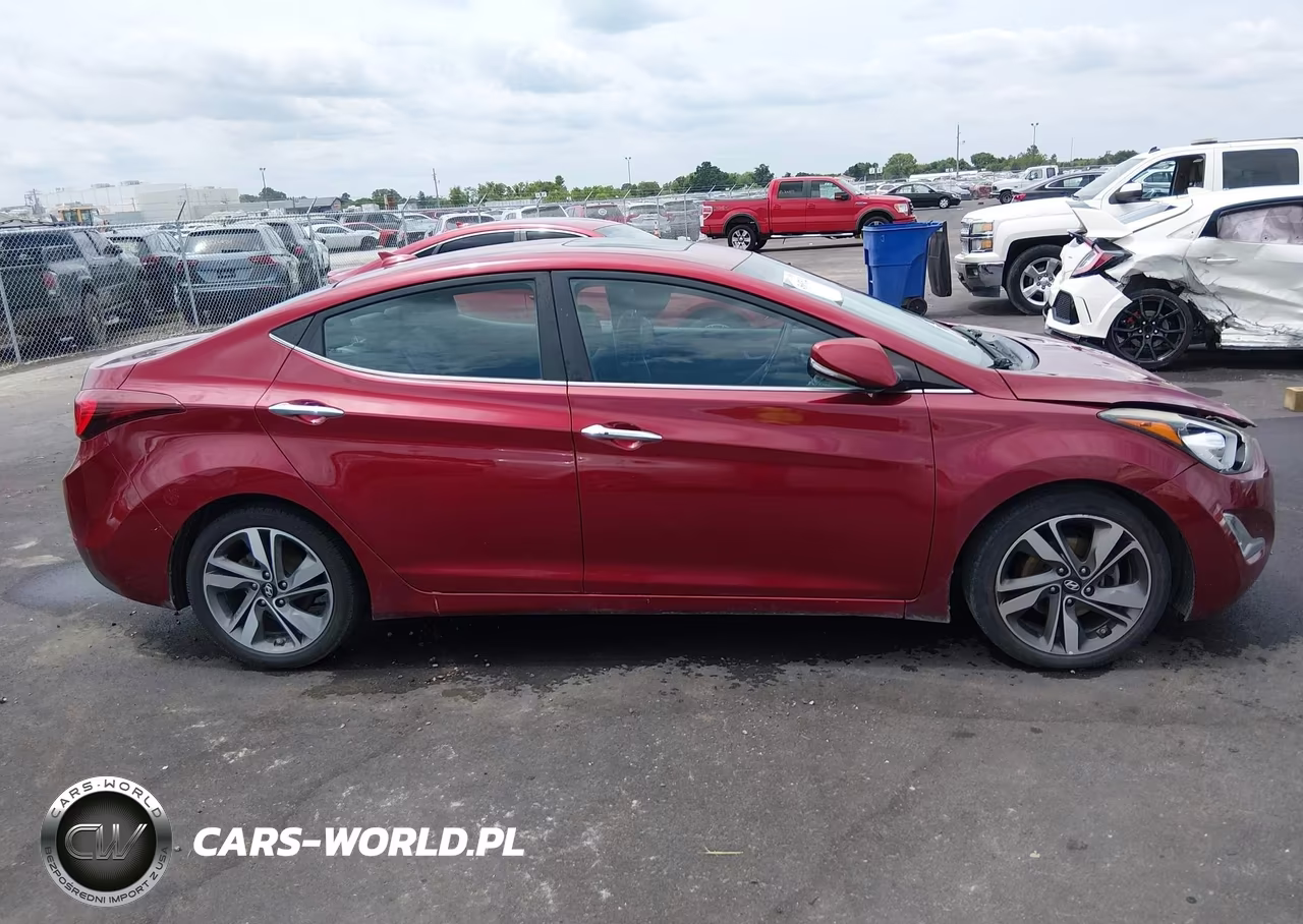 2014 Hyundai Elantra Limited VIN:5NPDH4AE4EH473664 - 13