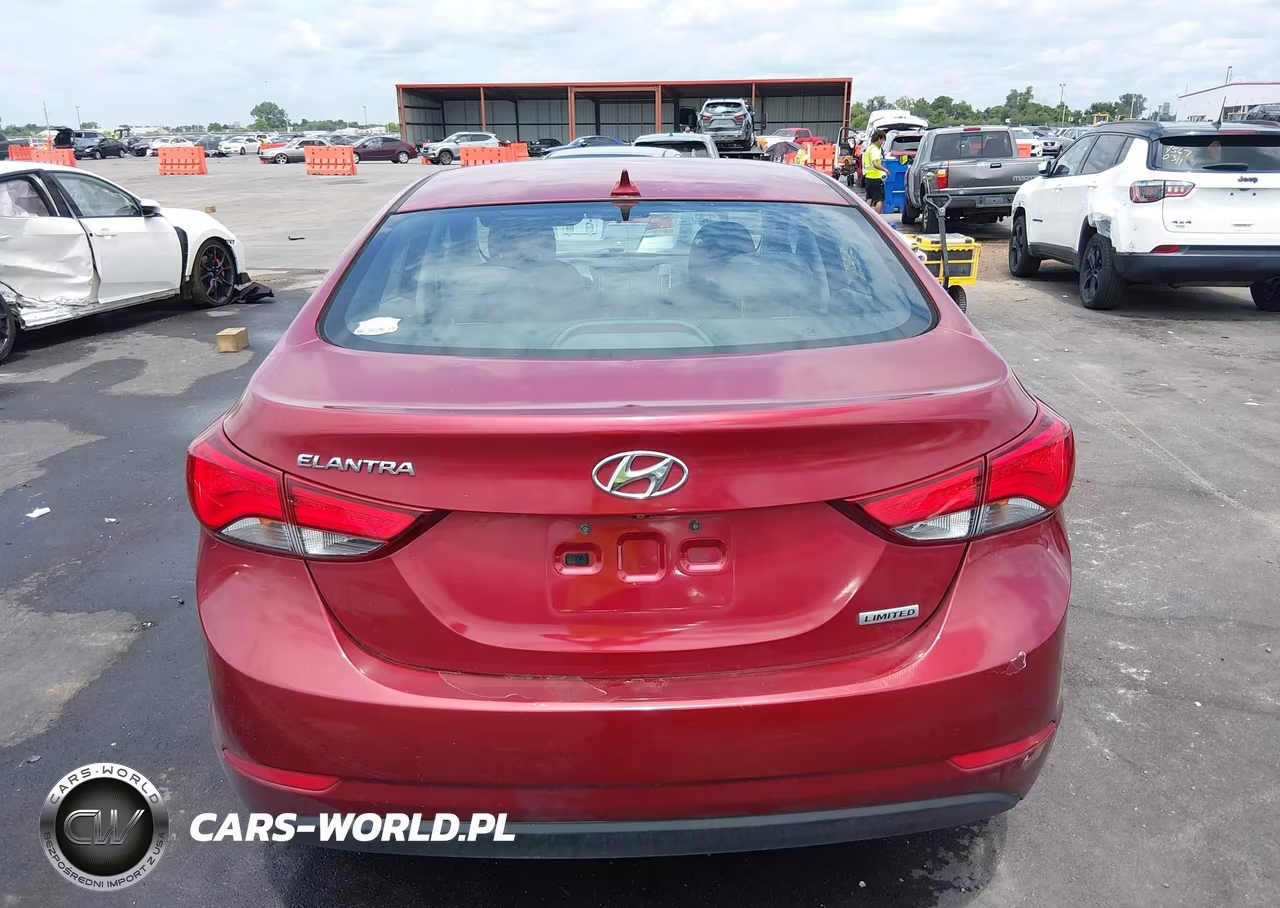 2014 Hyundai Elantra Limited VIN:5NPDH4AE4EH473664 - 16