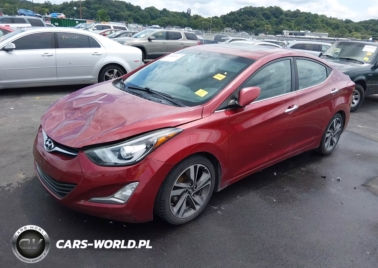 2014 Hyundai Elantra Limited VIN:5NPDH4AE4EH473664 - 2