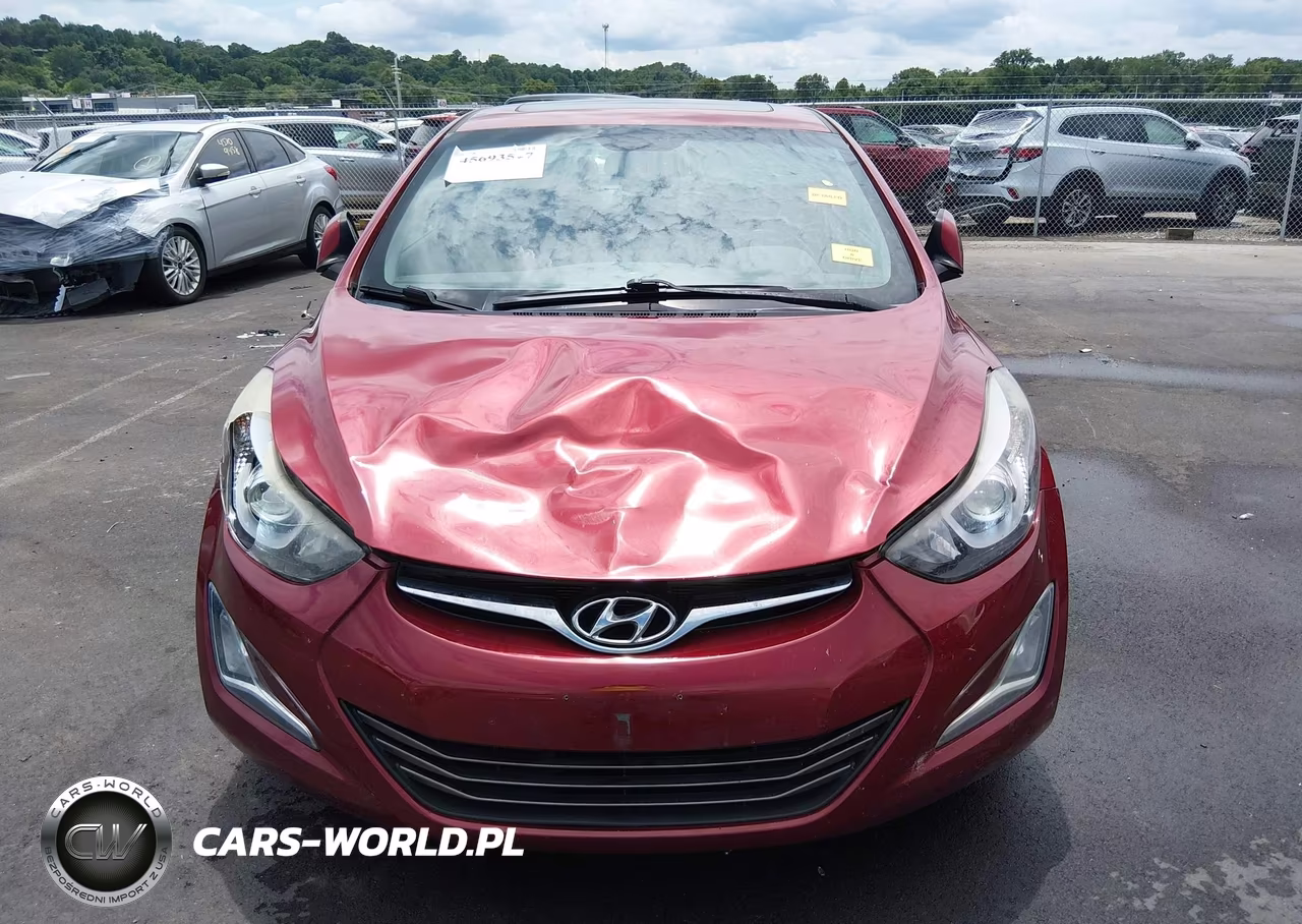 2014 Hyundai Elantra Limited VIN:5NPDH4AE4EH473664 - 6