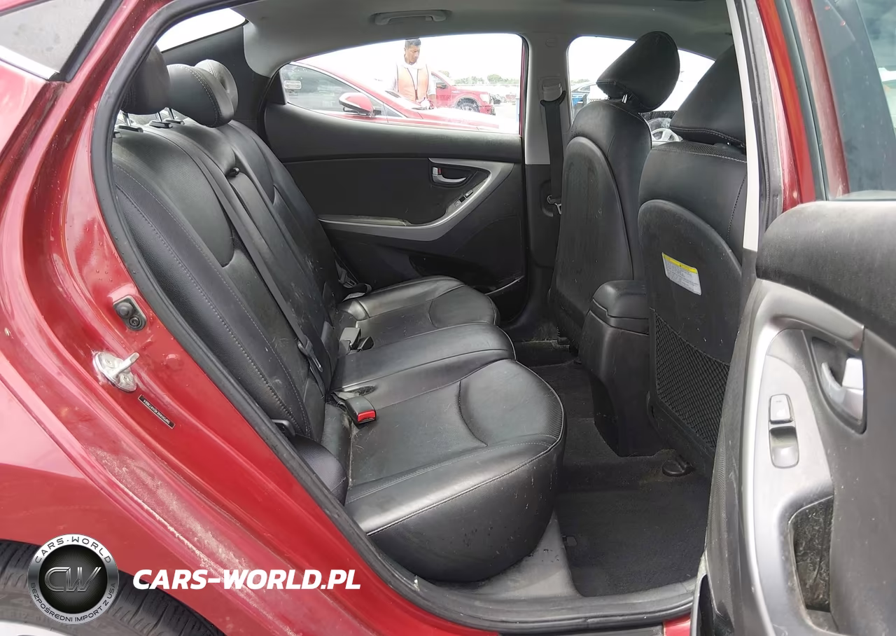 2014 Hyundai Elantra Limited VIN:5NPDH4AE4EH473664 - 8
