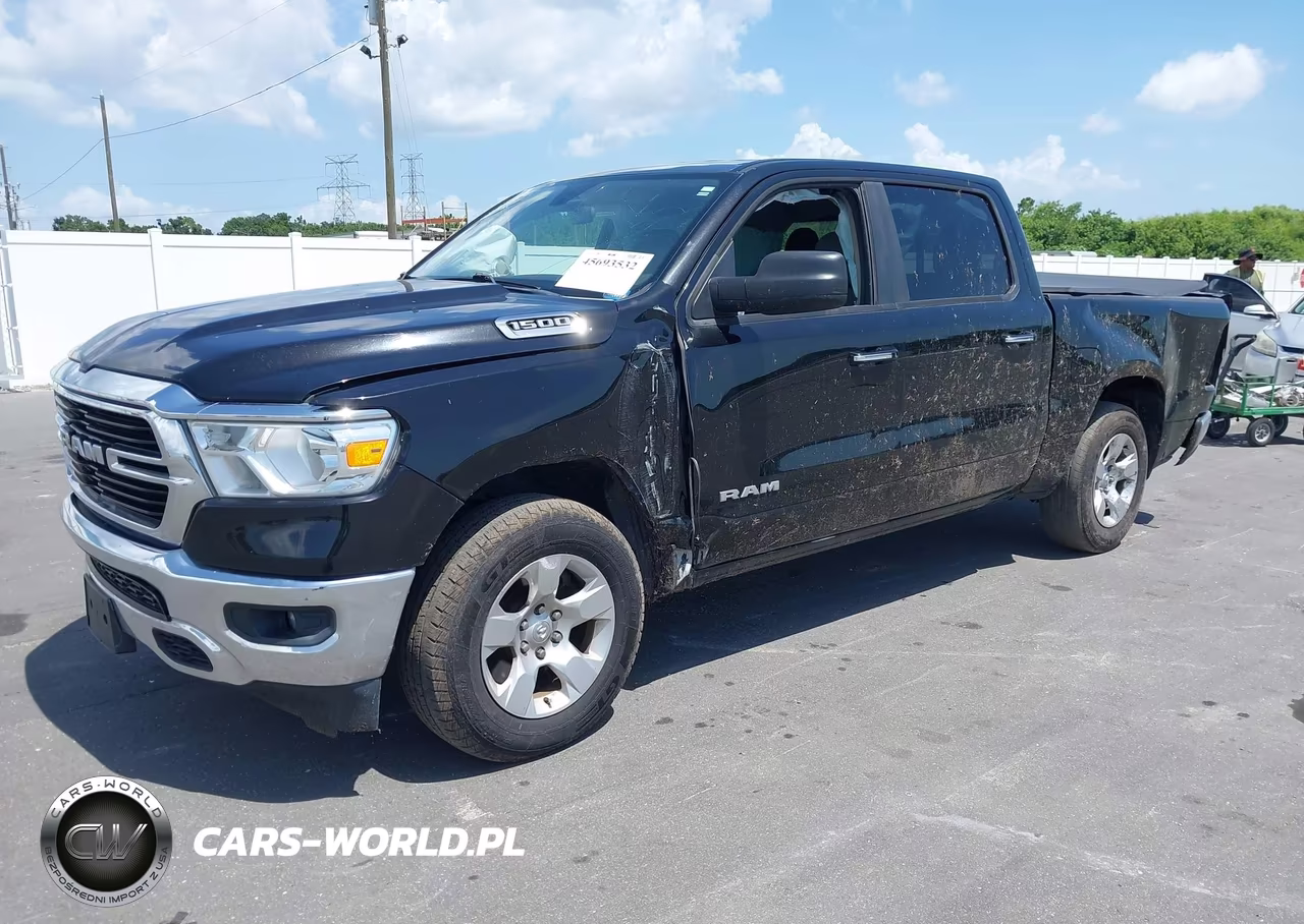 2019 Ram 1500 Big Horn-Lone Star 4X4 5'7 Box VIN:1C6RRFFG1KN727584 - 2