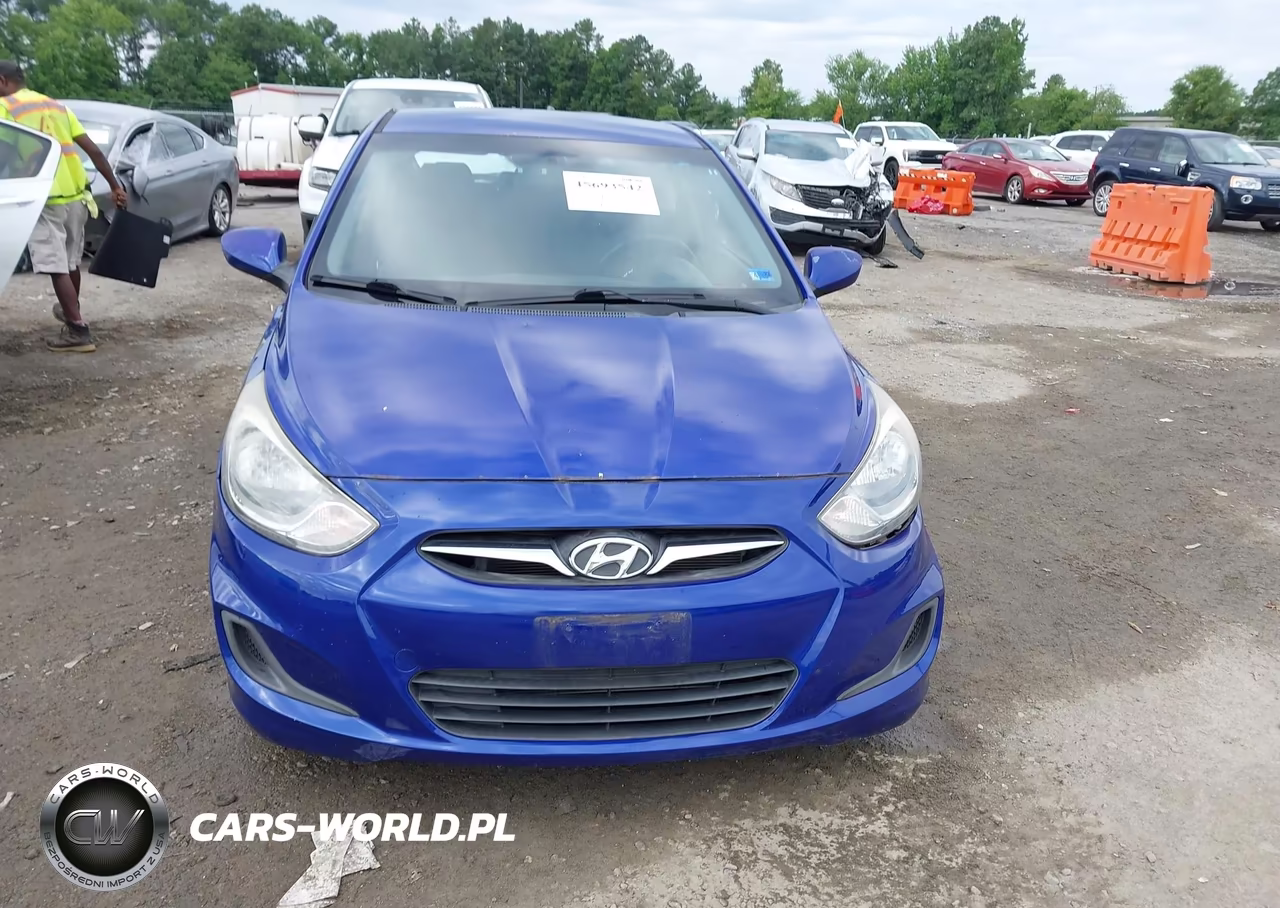 2014 Hyundai Accent Gs VIN:KMHCT5AE4EU152967 - 12