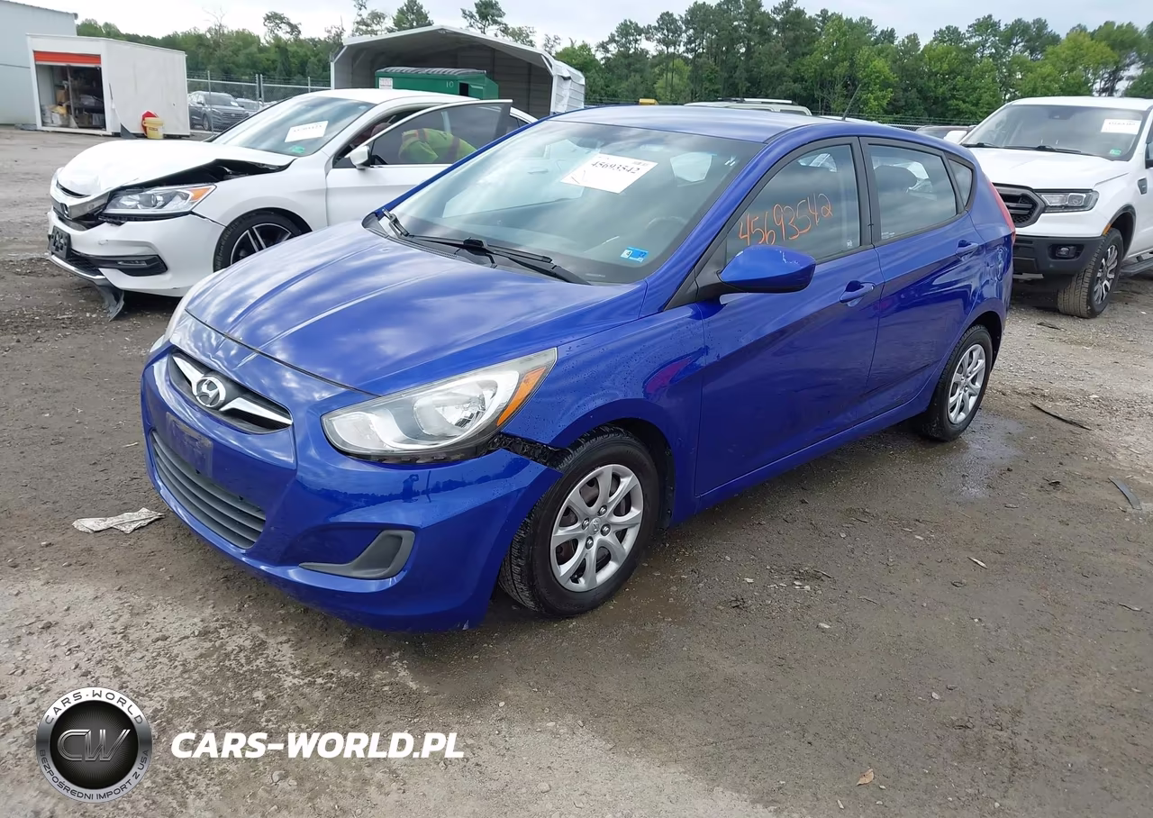 2014 Hyundai Accent Gs VIN:KMHCT5AE4EU152967 - 2