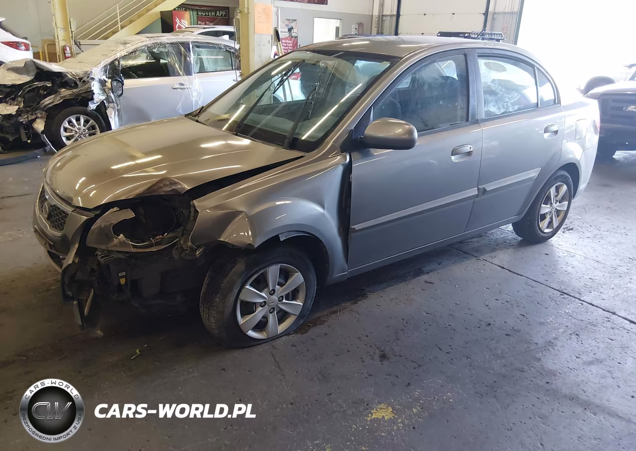 2011 Kia Rio Lx VIN:KNADH4A34B6734079 - 2