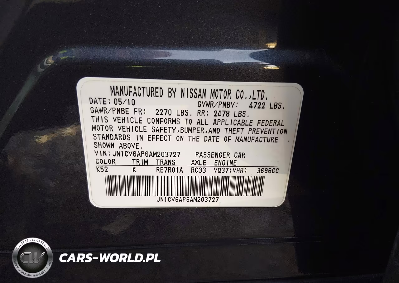 2010 Infiniti G37 Journey VIN:JN1CV6AP6AM203727 - 9