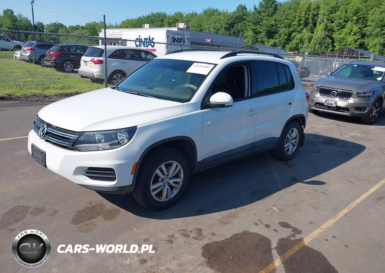 2017 Volkswagen Tiguan 2.0T-2.0T S VIN:WVGBV7AX4HK031942 - 2