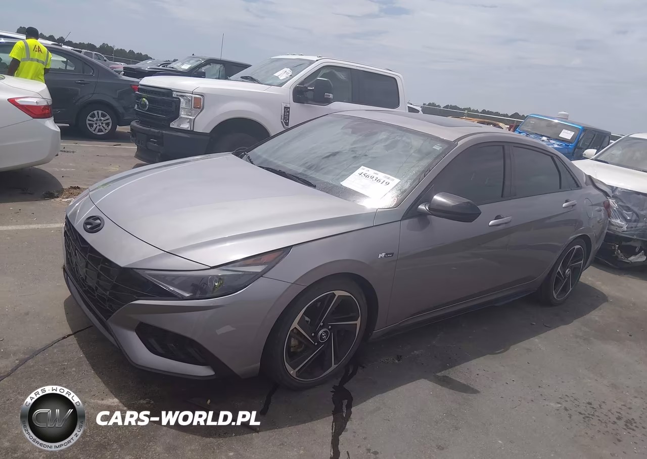 2023 Hyundai Elantra N Line VIN:KMHLR4AF7PU459747 - 2