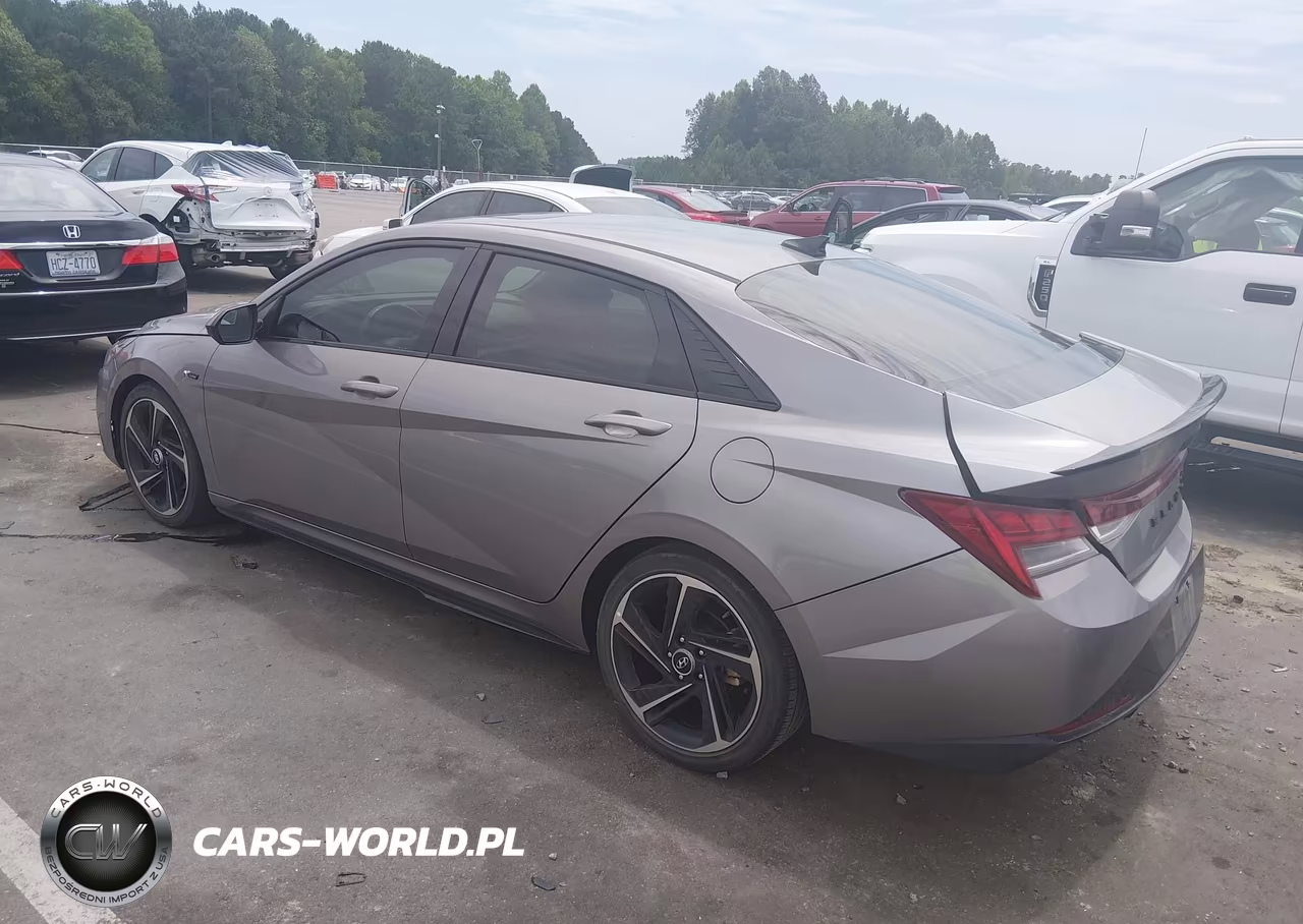 2023 Hyundai Elantra N Line VIN:KMHLR4AF7PU459747 - 3