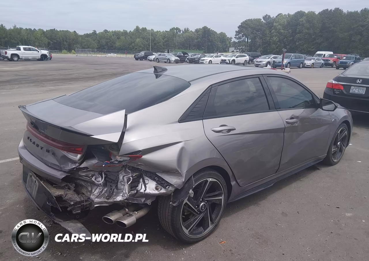 2023 Hyundai Elantra N Line VIN:KMHLR4AF7PU459747 - 4