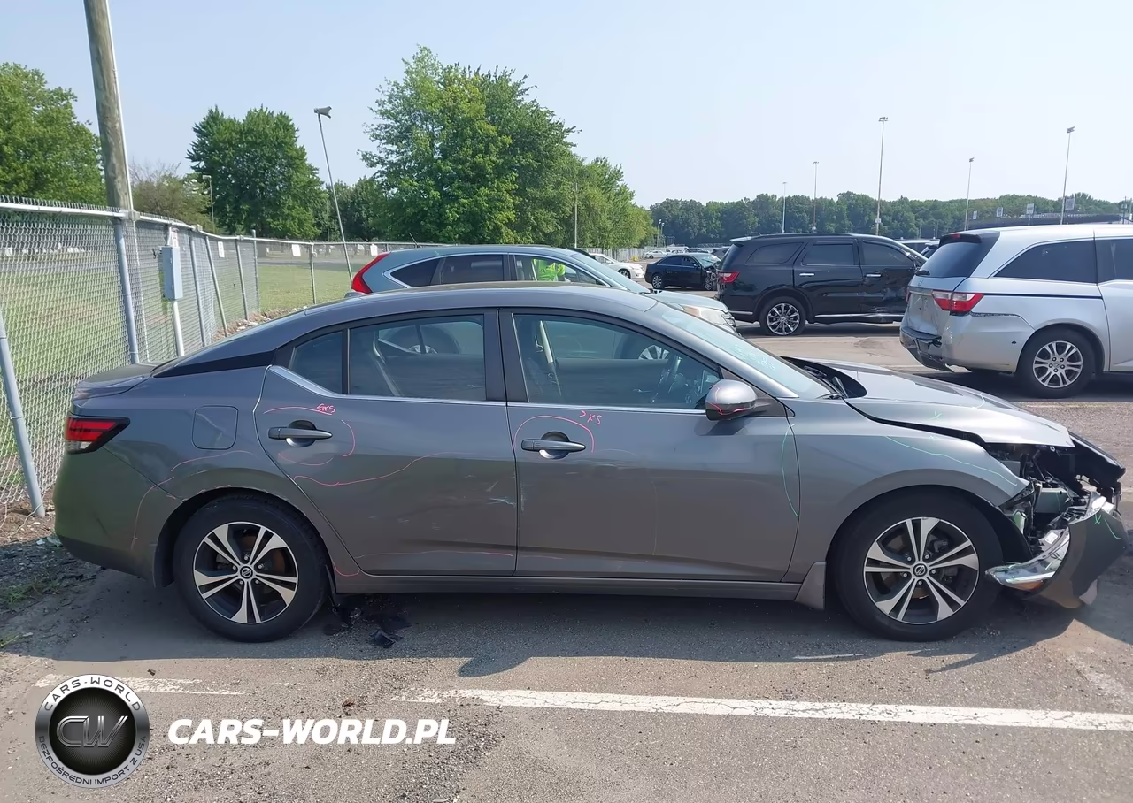 2021 Nissan Sentra Sv Xtronic Cvt VIN:3N1AB8CV5MY277231 - 13