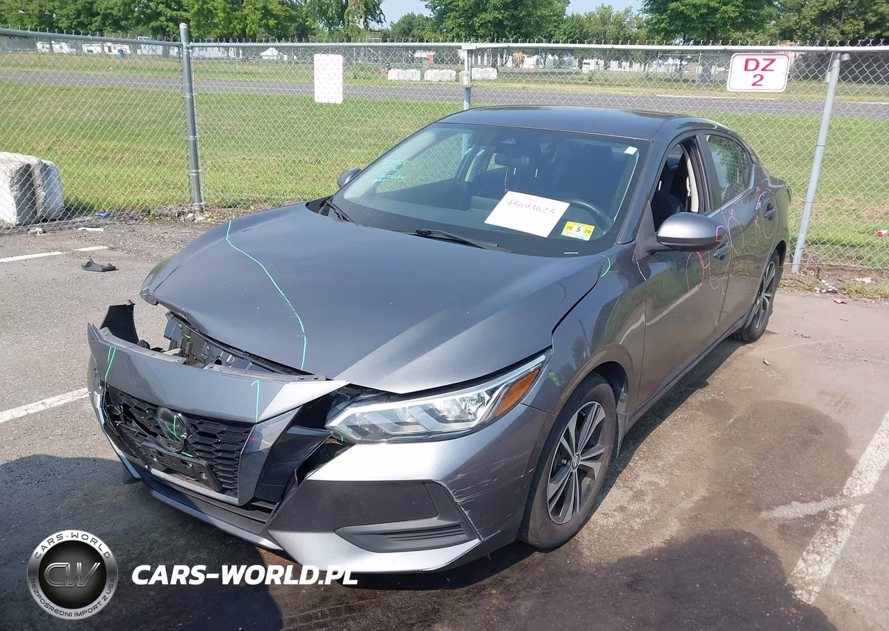2021 Nissan Sentra Sv Xtronic Cvt VIN:3N1AB8CV5MY277231 - 2