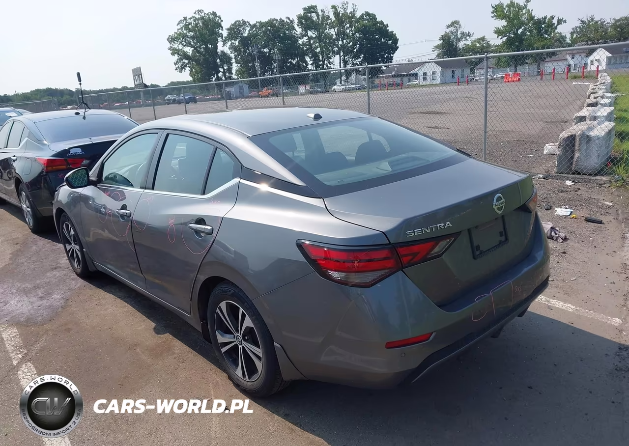 2021 Nissan Sentra Sv Xtronic Cvt VIN:3N1AB8CV5MY277231 - 3