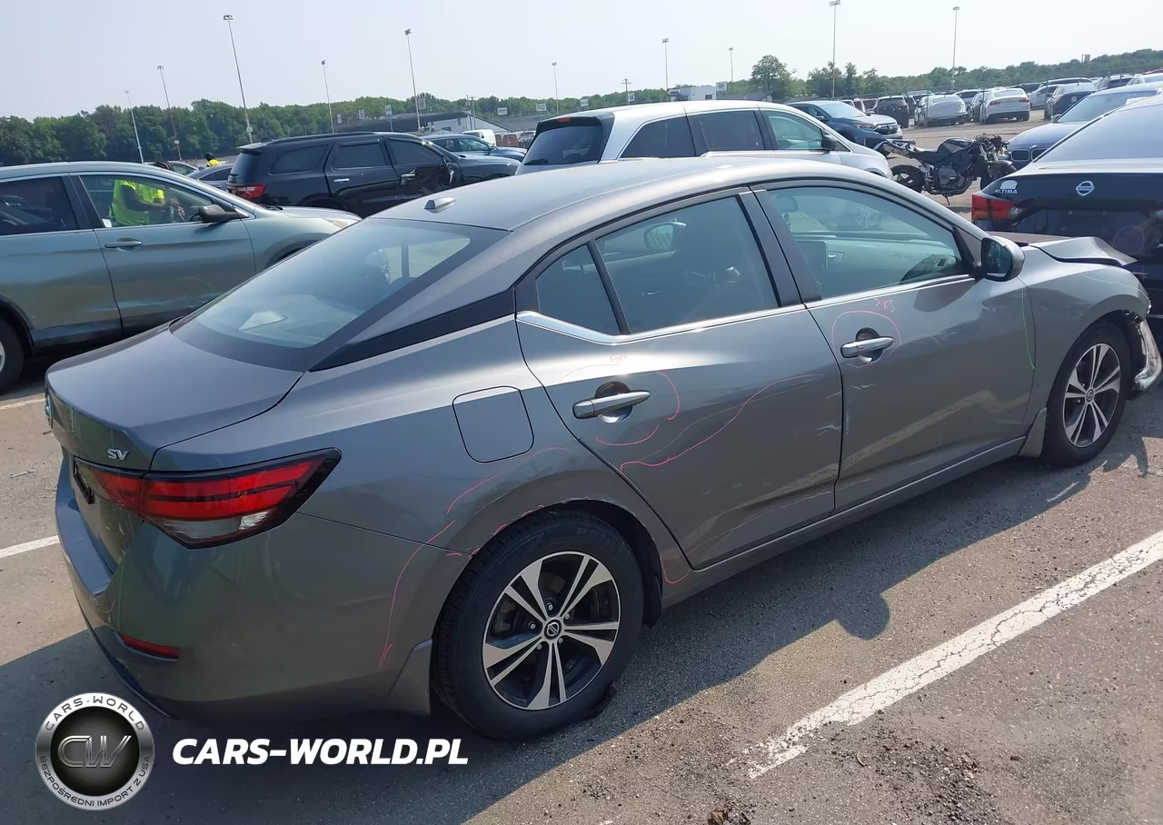 2021 Nissan Sentra Sv Xtronic Cvt VIN:3N1AB8CV5MY277231 - 4