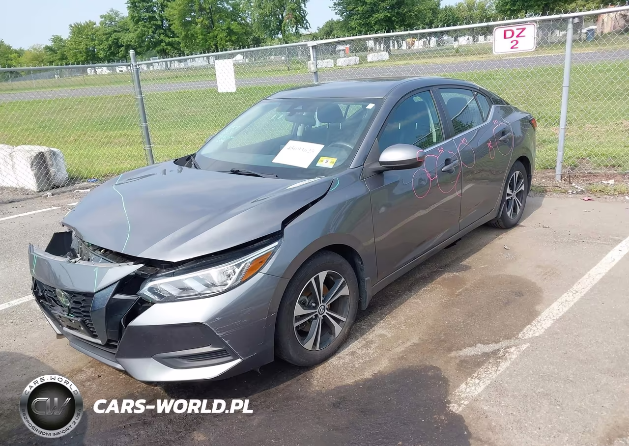 2021 Nissan Sentra Sv Xtronic Cvt VIN:3N1AB8CV5MY277231 - 6