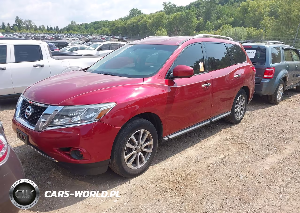 2013 Nissan Pathfinder Sv VIN:5N1AR2MM9DC623779 - 2