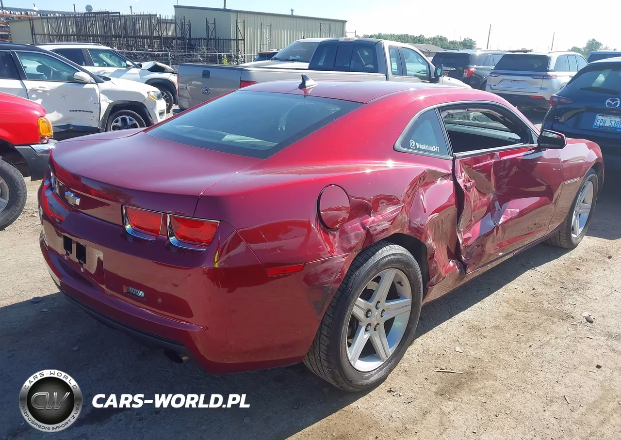 2011 Chevrolet Camaro 1Lt VIN:2G1FB1ED1B9108456 - 4