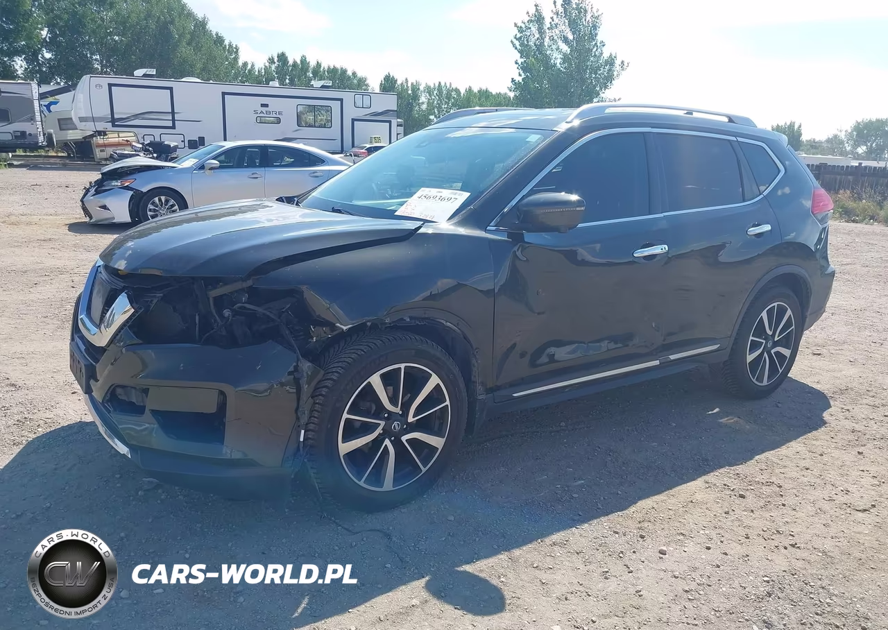 2017 Nissan Rogue Sl VIN:JN8AT2MV7HW025231 - 2