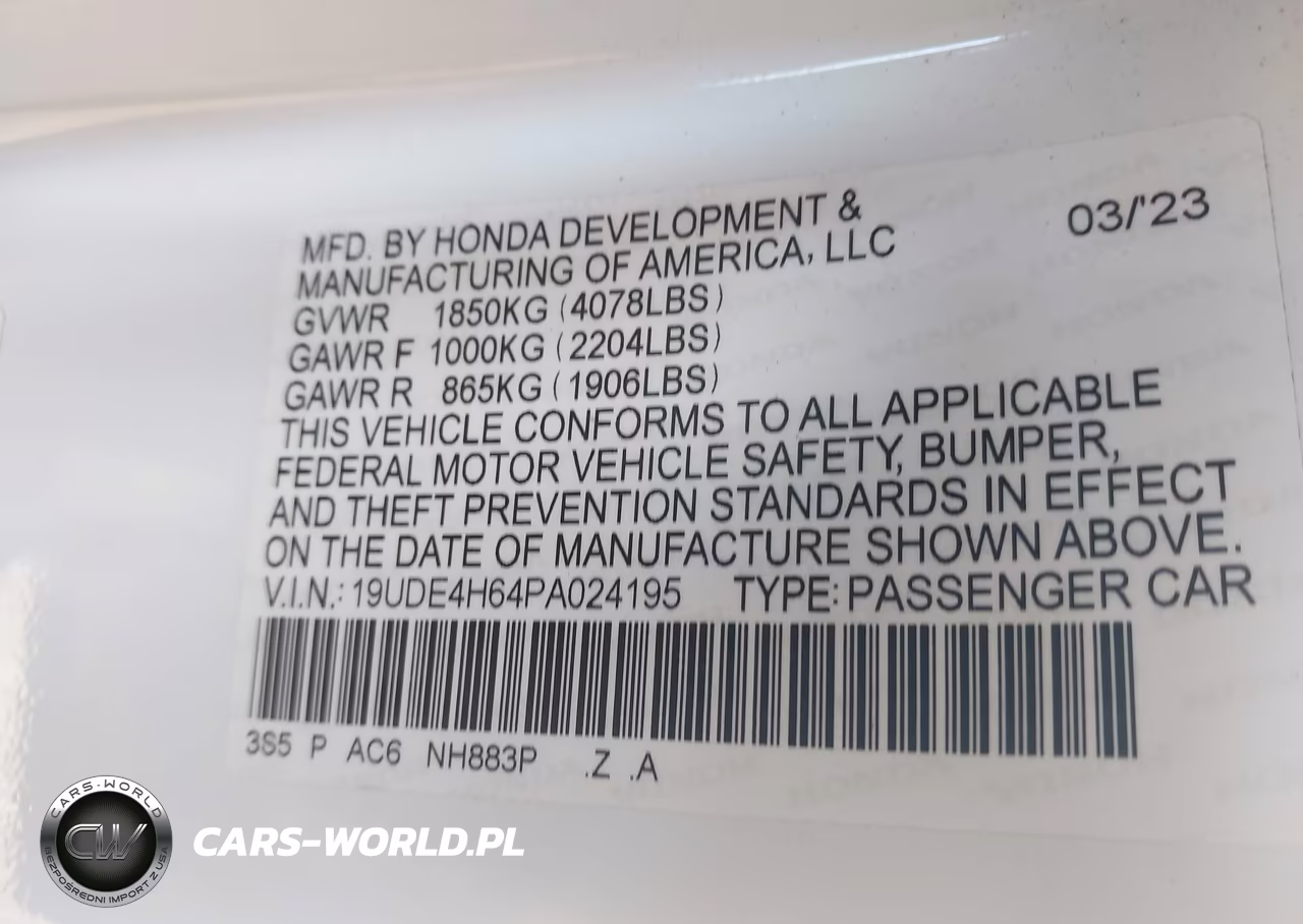 2023 Acura Integra A-Spec Technology VIN:19UDE4H64PA024195 - 9