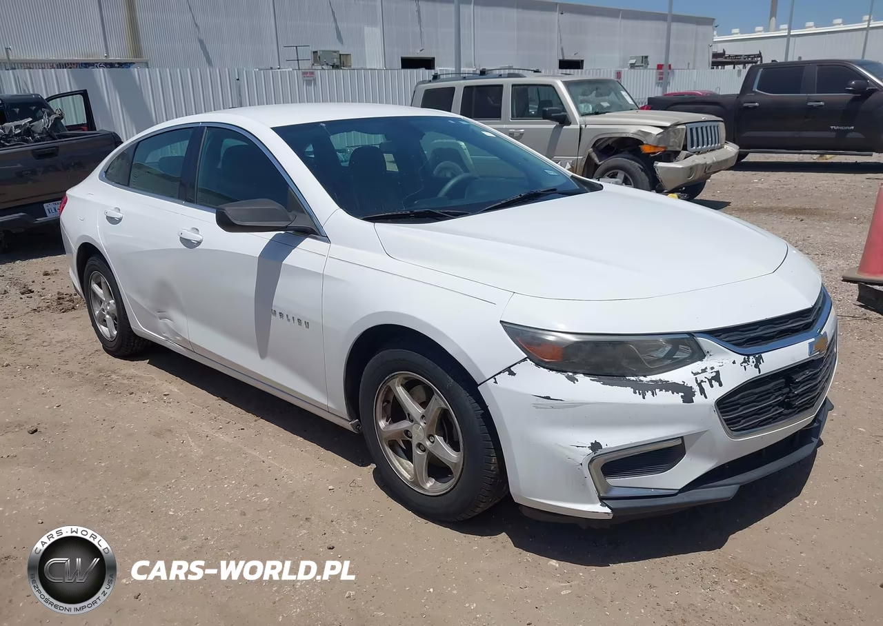 2017 Chevrolet Malibu Ls VIN:1G1ZB5ST3HF122228 - 1