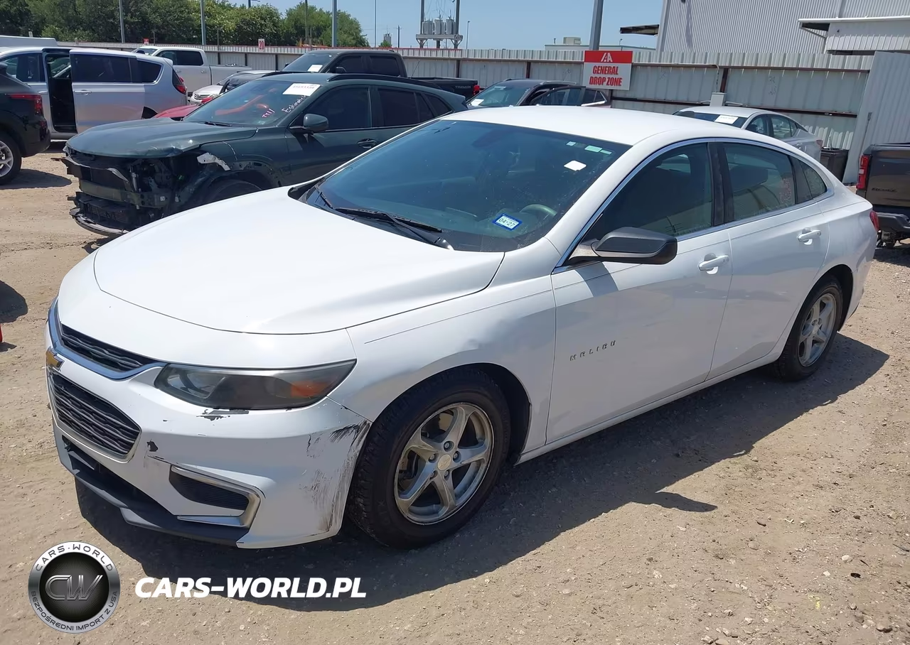 2017 Chevrolet Malibu Ls VIN:1G1ZB5ST3HF122228 - 2