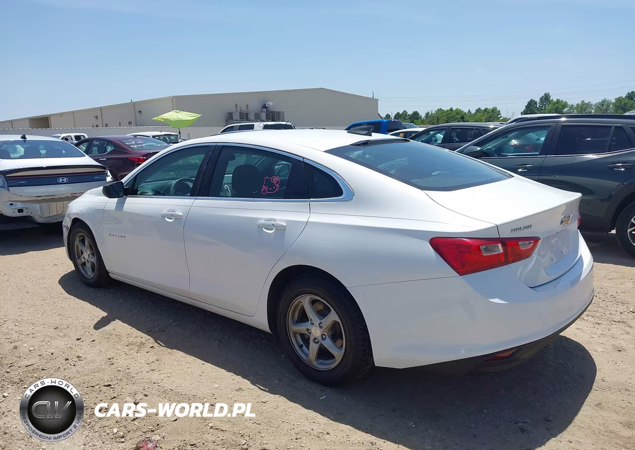 2017 Chevrolet Malibu Ls VIN:1G1ZB5ST3HF122228 - 3