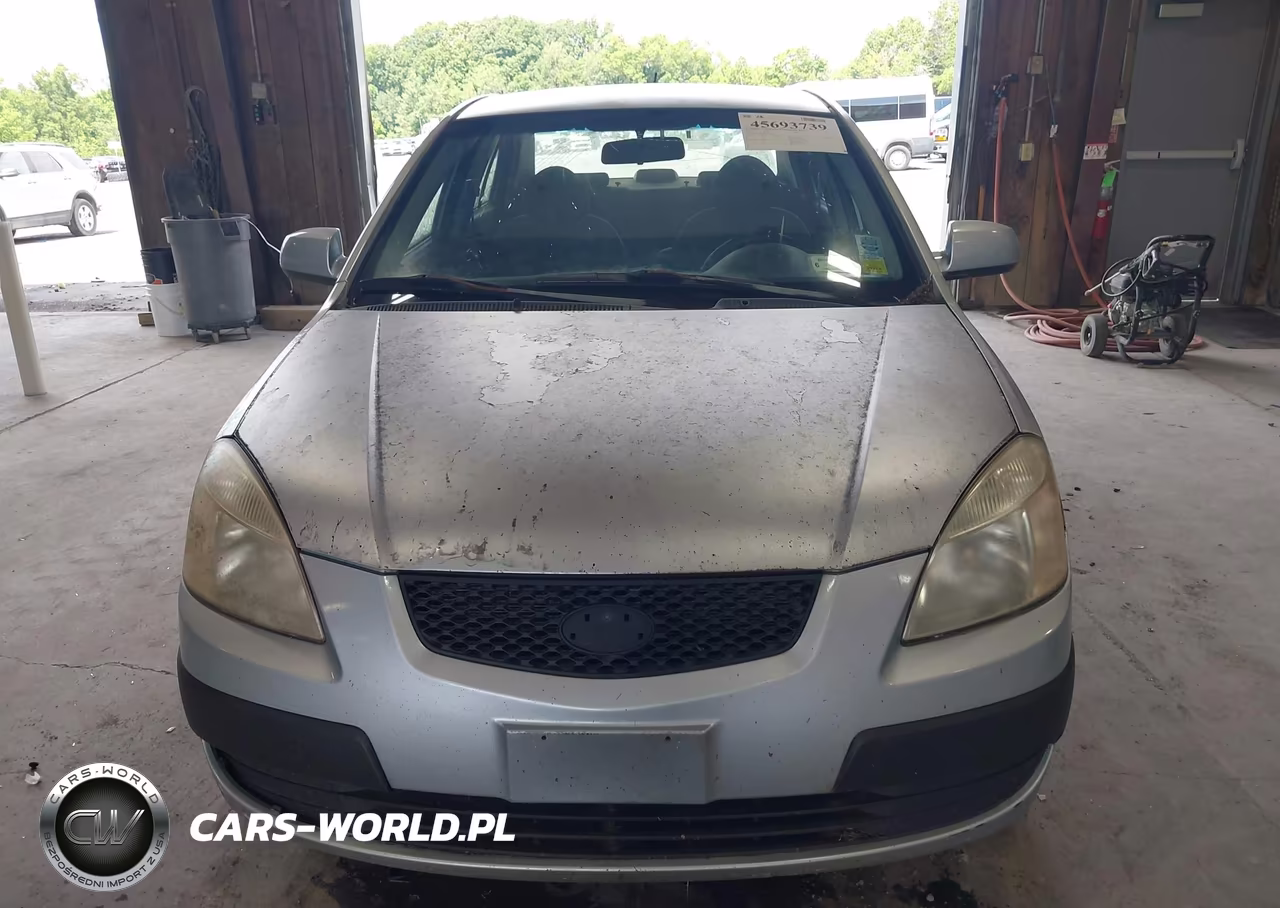2007 Kia Rio Lx VIN:KNADE123076191455 - 12