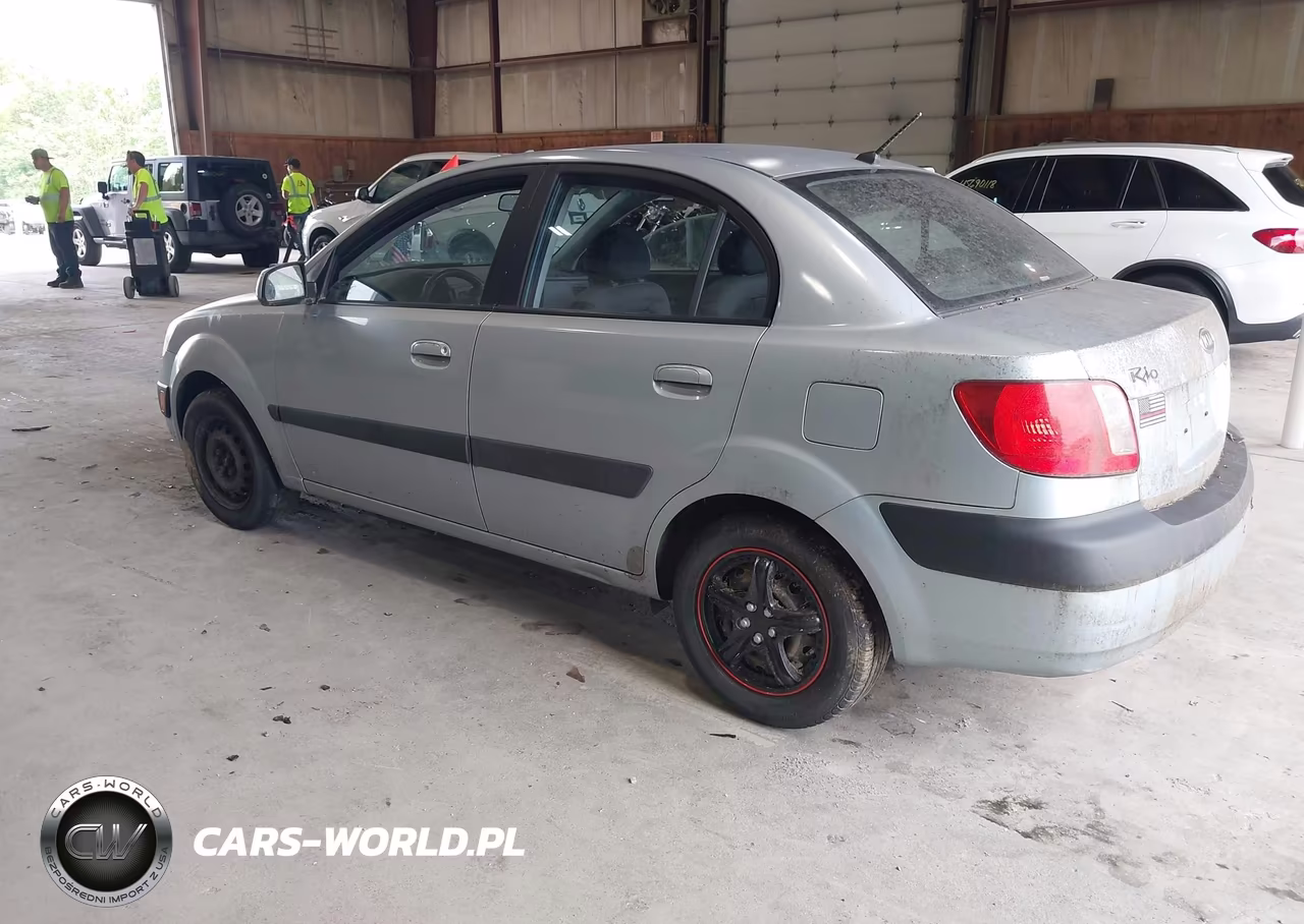 2007 Kia Rio Lx VIN:KNADE123076191455 - 3