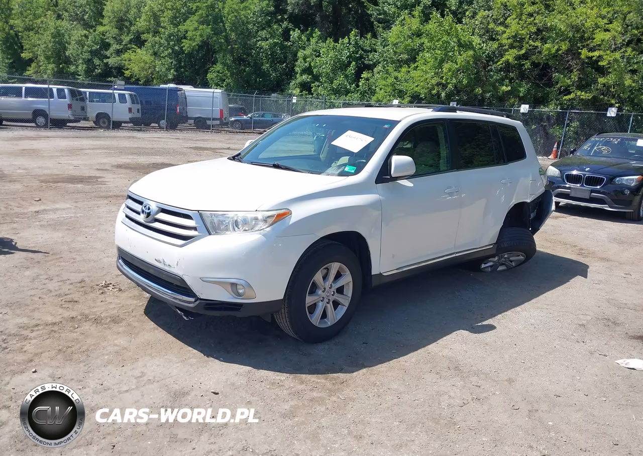 2012 Toyota Highlander Base V6 VIN:5TDBK3EH5CS112782 - 2