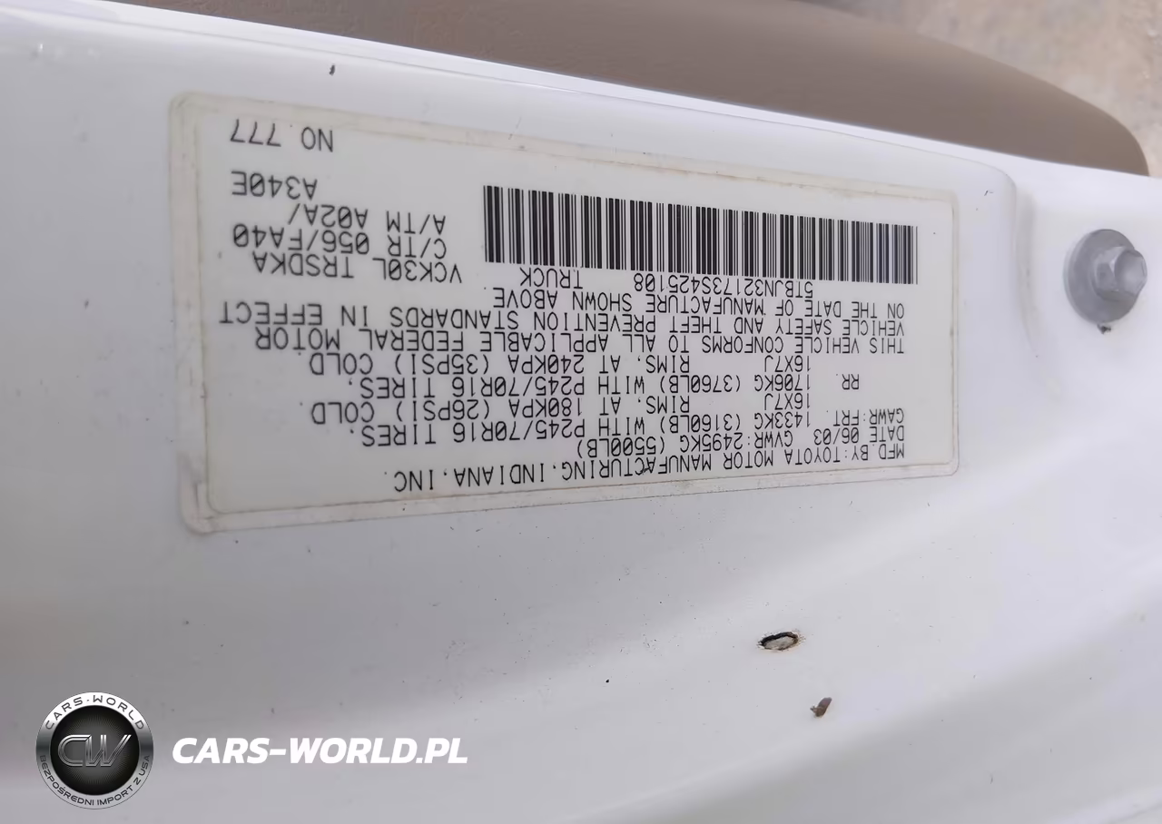 2003 Toyota Tundra VIN:5TBJN32173S425108 - 9