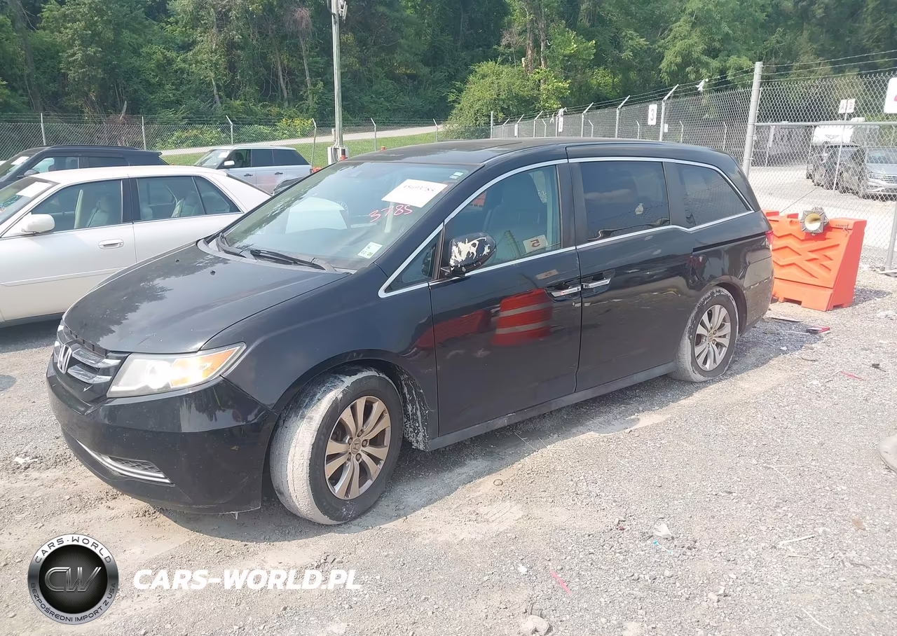 2014 Honda Odyssey Ex-L VIN:5FNRL5H62EB055384 - 2