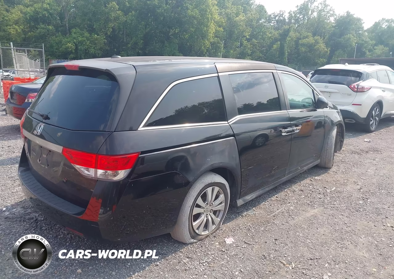 2014 Honda Odyssey Ex-L VIN:5FNRL5H62EB055384 - 4