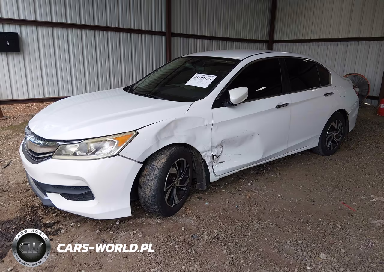 2016 Honda Accord Lx VIN:1HGCR2F33GA008499 - 2