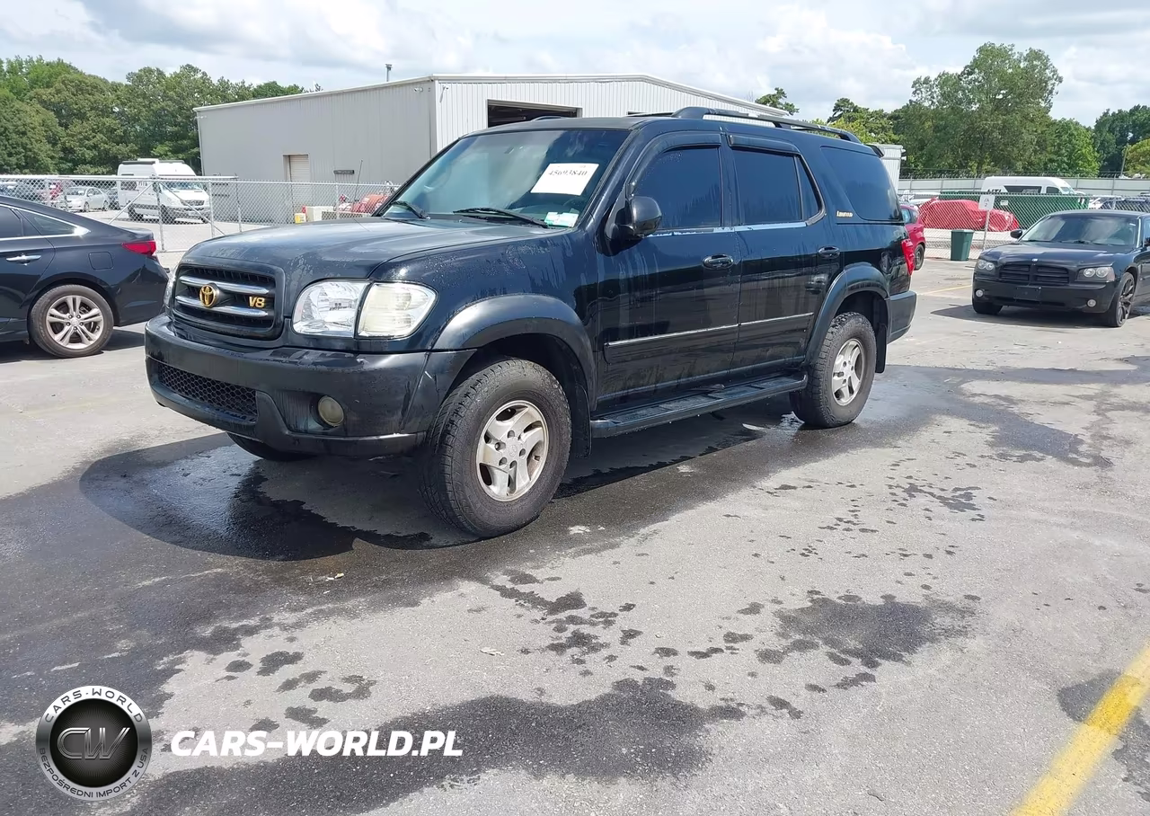 2001 Toyota Sequoia Limited V8 VIN:5TDZT38A11S033181 - 2